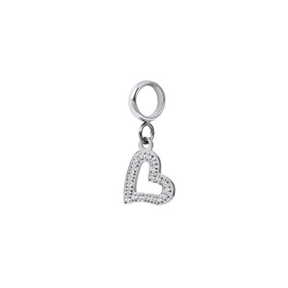 iXXXi connect charm Small Heart zilver 154006-03