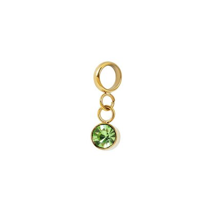 iXXXi connect charm  Stone Green goud 154010-01