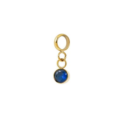 iXXXi connect charm  Stone Blue goud 154011-01