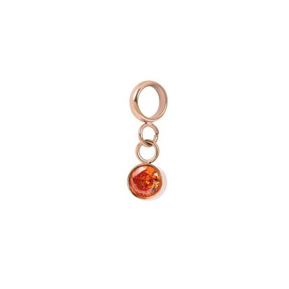 iXXXi connect charm  Stone Orange rose  154012-02