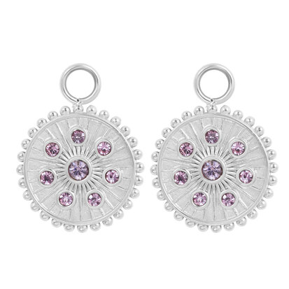 iXXXi Hoop Charms Midnight Tanzanite  zilver E04815-03