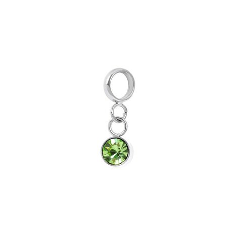 iXXXi connect charm  Stone Green zilver 154010-03