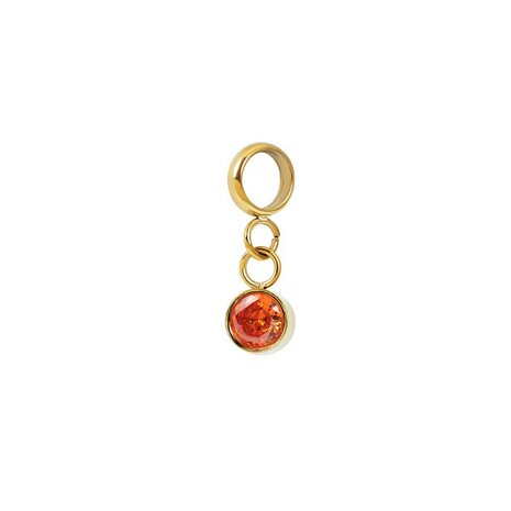 iXXXi connect charm  Stone Orange goud 154012-01