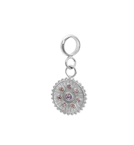 iXXXi connect charm  Midnight Tanzanite  Zilver 12mm 154027-03