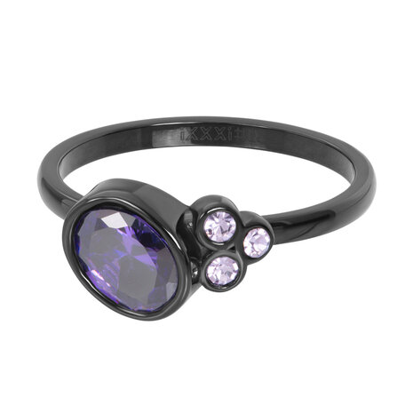 iXXXi vulring Rock Tanzanite black  2mm R06726-05