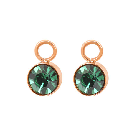 iXXXi Hoop Charms Stone Emerald 6mm E04810-02